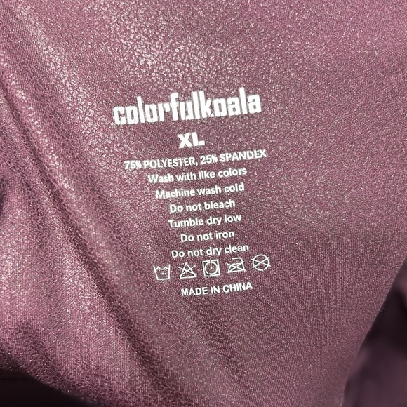 Colorfulkoala Leggings Size XL Hight Waist - Picture 4 of 7